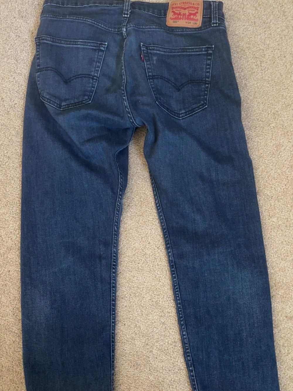 Levi's Dark Blue Relaxed Fit Men's Jeans